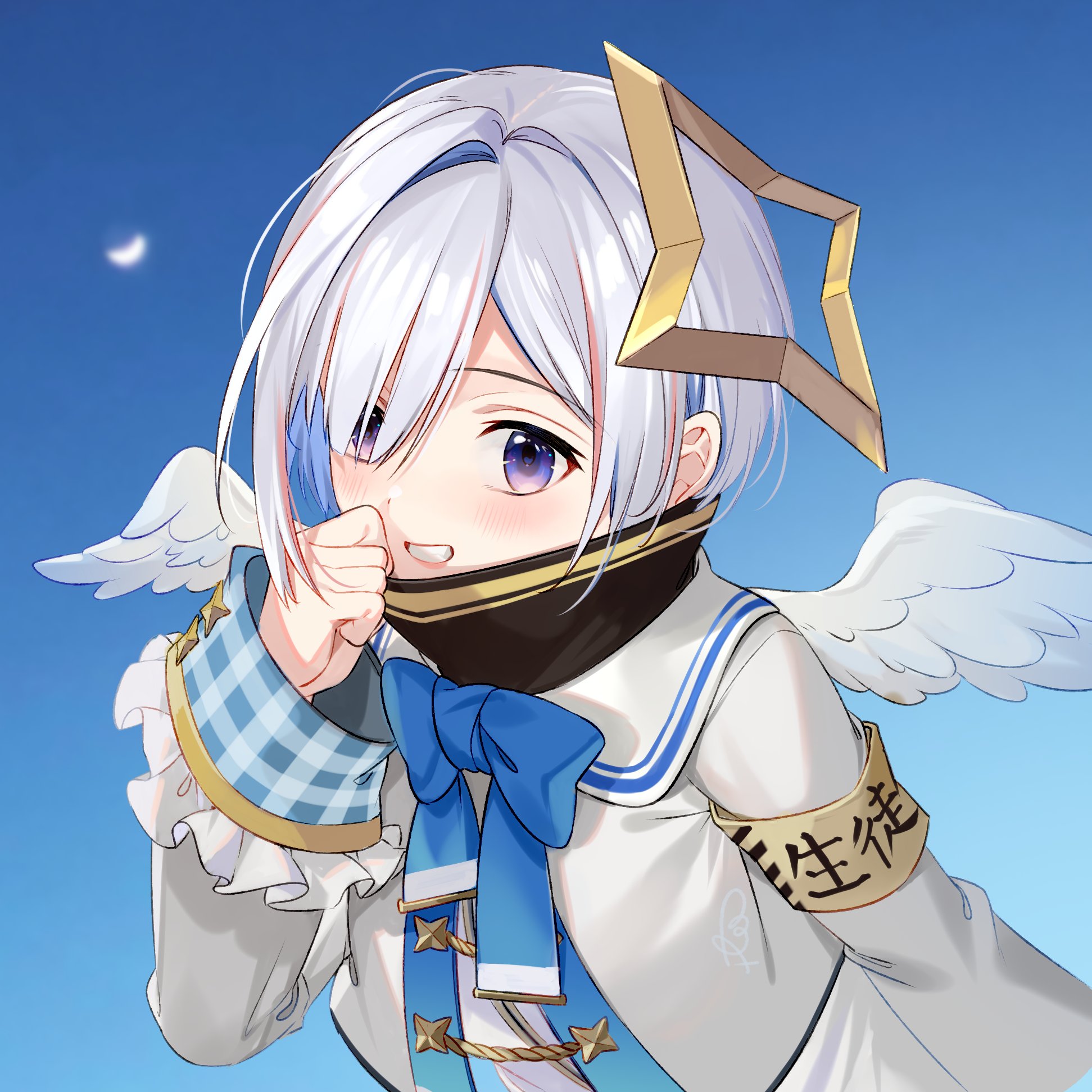 al mican hololive amane kanata seifuku wings 658157 yande.re